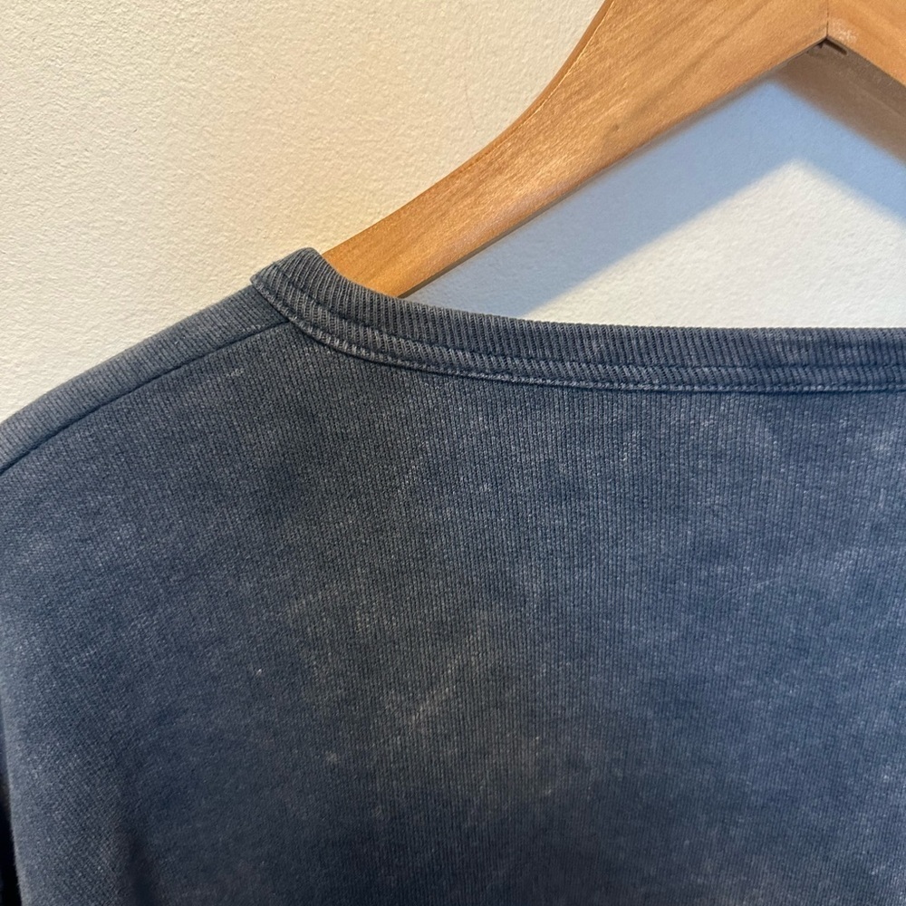 Vintage Sweater Crewneck Whistler Cozy Warm Preppy Acid Wash Style Cottagecore - Picture 7 of 13